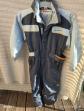 Salopette de ski enfants 8 ans quechua grise bleu gar�on - fille