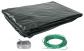 B�che d'hiver pour Bassin de Ovale 550 x 360 x 0.1 cm Vert