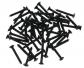 Lot de 50 vis de montage pour micros Humbucker de guitare Les Paul SG Noir