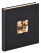 Album Photo Noir 33 x 34 cm Album Autocollant avec d�coupe de Couverture, Fun...