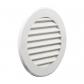 Grille de ventilation en plastique  Protection contre les insectes, blanc, sy...