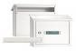 V4031 Pack Bouche d'entr�e   Bo�te aux lettre en acier pour porte, mur et por...