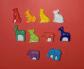 s�rie compl�te f�ves animaux d�co N nouvelles couleurs 2025