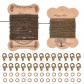 5m Cha�ne de Croix et 5m Cha�ne Gourmette en Cha�nes Tordues en Fer Cha�nes T...