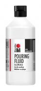 Pouring Fluid Acrylique liquide, m�dium de lissage fluide, technique de la pe...