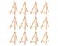6 Pouce Chevalets de Bureau Chevalets Bois Mini Chevalet pour Tableaux Cartes...