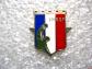 PINS REGIMENT DU GENIE PARACHUTISTE 17� RGP (MODEL TRICOLORE) Y. DELSART