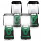 Lot de 4 Mini Lampes de Camping, Aliment�es par 3 Piles AA, 4 Modes d'�claira...