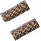 Lot de 2 feuilles de polissage pour queue de billard et queue de billard Marron