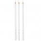 Crayons de fusain blanc, 3 Pcs crayons � dessin Art Set professionnel esquiss...