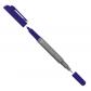 Marqueur permanent Graphix bleu marine fonc�, avec double pointe de 1 � 2 mm ...