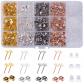 2600 Pi�ces Boucle d'oreille Clous en Acier Inoxydable Flat Pad avec Dos de B...