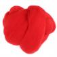 Laine � feutrer aiguille color�e Fibre fil de laine rouge pour feutrage artis...