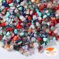 Lot de 700 Perles Pierres Perc�es Naturelles Multicolores  Forme Irr�guli�re ...