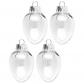 Oeufs d�coratifs | � remplir | � 4,8 cm - 7,3 cm de haut | 4 pi�ces | Avec 4 ...