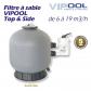 Filtre � sable VIPOOL Souffl� SIDE