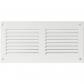 Grille d'a�ration blanche de 20 x 10 cm   Grilles d'air � retour en acier   p...