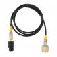 1,5 m W21.814 DIN477 Adaptateur de r�servoir de CO2 Soda Kit de tuyaux haute ...