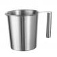 Pichet � Lait en Acier Inoxydable 1000ml Pichet Inox Pot � mousse de Lait Pic...