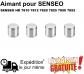 4x Aimants Flotteur SENSEO Toutes S�ries HD78xx R�servoir Cafeti�re Pi�ce