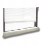 551 Boudin de porte en laine vierge pour fen�tre 150 cm Naturel