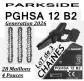 PARKSIDE lot 3 chaines  pour Mini tron�onneuse PGHSA 12 B2 generation 2026 coupe