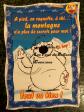 CUBITUS BD DUPA SKI RAQUETTE MONTAGNE NEIGE VACANCES HIVER HUMOUR carte postale