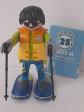 Playmobil s�rie 25 personnage raquettes ski sportif montagne neige vacance hiver