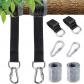 Lot de 2 sangles de fixation pour balan�oire, 3 m, avec 2 mousquetons robuste...