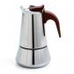 Milan Cafeti�re en acier inoxydable 4 tasses