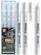 Gelly Roll XPGB3WT Lot de 3 stylos � encre gel Blanc 0508