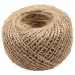 100 m�tres de ficelle de jute naturelle 2 mm 3 plis pour emballage cadeau, br...