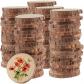 Lot de 100 Rondins de Bois Naturel 78 cm  Rondelles en Bois Brut avec �corce ...