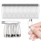 �pingles � nourrice de 45 mm, acier nickel�, argent�, moderne, lot de 500