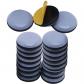 Lot de 20 Embouts pour Pieds de Chaise, Patins Ronds Autocollants pour Protec...