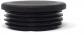 Lot de 4 Bouchons � lamelles pour Tubes Ronds  Diam�tre  5254 mm  Couleur  Noir.