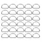 30Pcs Anneaux en D Boucle en M�tal 32mm,Nickel� boucles de fermeture en D en ...