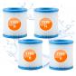 Lot de 4 Cartouches filtrantes de typ H, typ H Cartouche de Filtre pour Filtre