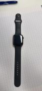 Apple Watch SE 44mm Bo�tier en aluminium gris sid�ral avec Bracelet Sport noir