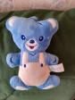 Peluche Doudou Hochet Ours Nestl� b�b� 16cm Visage brod�