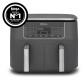 Air Fryer Ninja Double Compartiment 7.6L Gris Friteuse Sans Huile XL 6 en 1