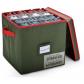 Rangement pour d�corations de No�l   Peut contenir jusqu'� 64 d�corations de ...