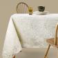 Nappe No�l Fil Dor�, Sp�ciale pour la D�coration de No�l et D�ners en Famille...