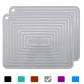 Lot de 2 grands dessous de plat en silicone, r�sistants � la chaleur, 22,9 x ...