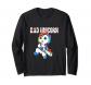 Tron�onneuse � licorne amusante Manche Longue