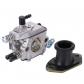 Remplacement du Carburateur Tron�onneuse Collecteur d'Admission Pour Tron�onn...