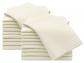 Set de 20 Chiffons de Nettoyage, Beige, 40x40 cm, Coton