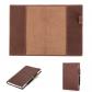 Couverture en cuir v�ritable pour carnet de notes A5-B5, couverture en cuir v...