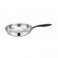 Po�le 24 cm acier inoxydable Triply Arthur Martin AM3516