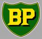 Sticker BP British Petroleum Vintage   Autocollant Garage - Voiture - Moto BB102